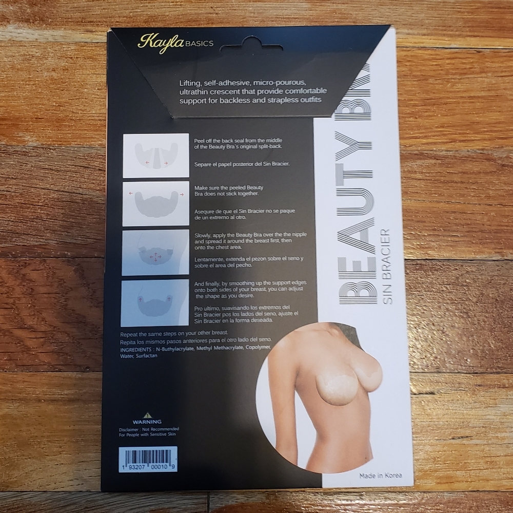 Strapless Backless: Sticker Bra - Picture 2 of 2